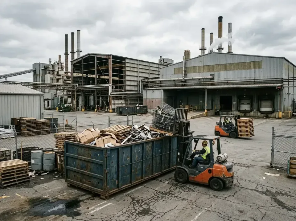 industrial-factory-scrap-conta-003 — frequently asked questions, Cheap Roll-off Dumpster Rentals in Peotone, IL